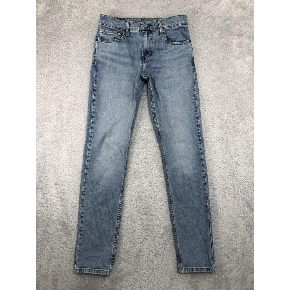Levis 512 Jeans Mens 29x30 (Tag 29x32) Blue Slim Tapered Stretch